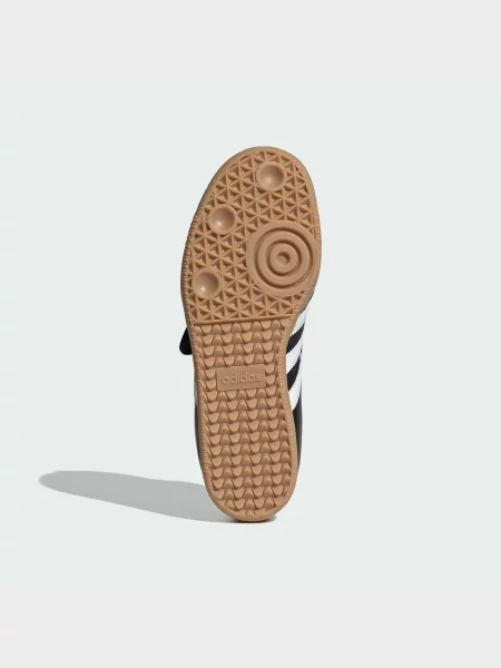 Кожаные кеды Adidas черные