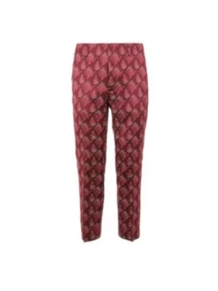 Spodnie Dries Van Noten czerwone