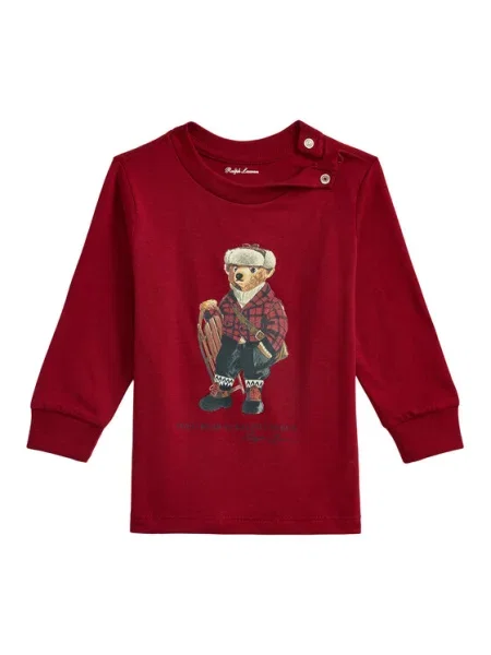 Polo marškinėliai Polo Ralph Lauren raudona