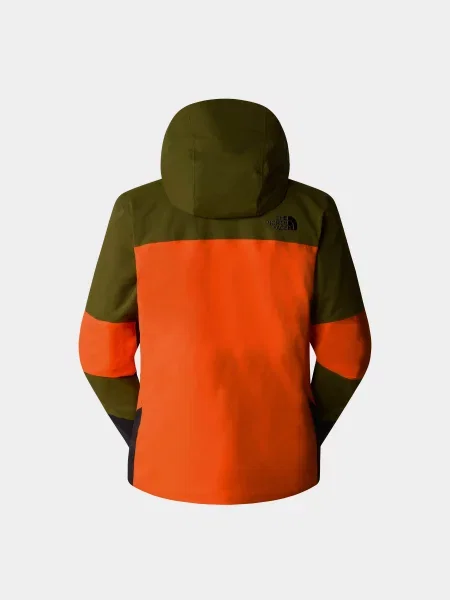 Гірськолижна куртка The North Face поліестер/еластан помаранчевий