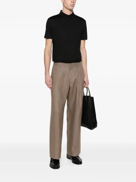 Tricou polo Loro Piana negru