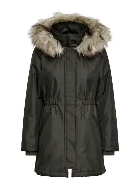Geacă parka Only verde