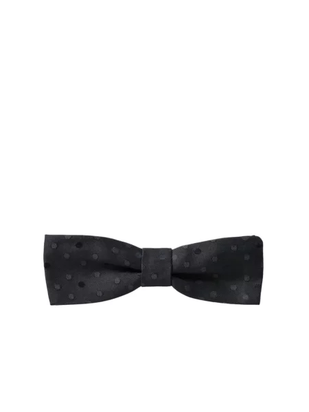 Krawat Dolce And Gabbana z kokardką wiązany szary