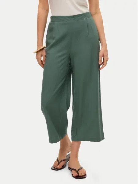 VERO MODA Pantaloni cutați VMMYMILO smarald verde