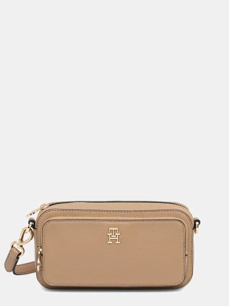 Tommy Hilfiger Kabelka Th Daily Camera Bag Hnedá béžová