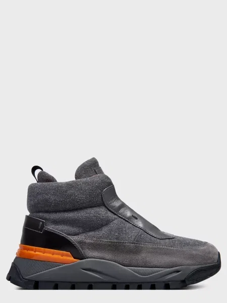 Кроссовки Santoni серые