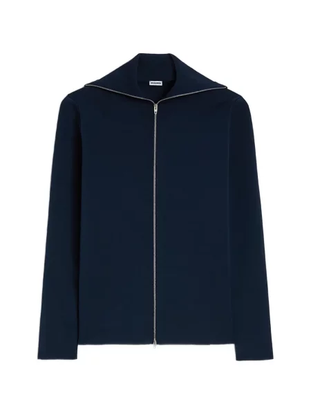 Cardigan Jil Sander albastru