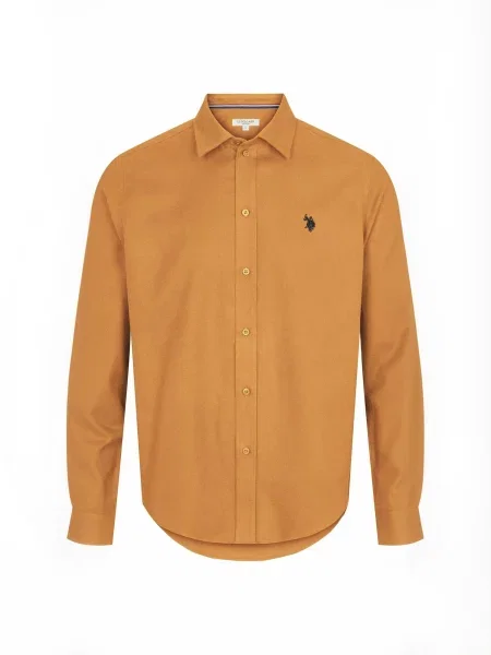 U.S. POLO ASSN. Cămașă UMRagn maro