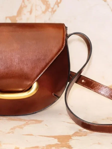Geanta crossbody Wandler din piele maro