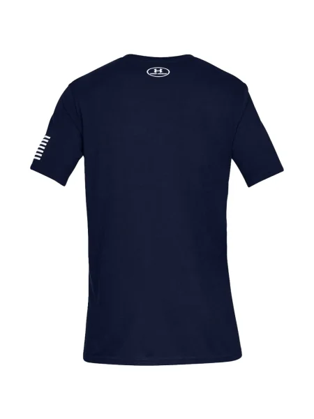 Tricou Under Armour cu imagine albastru