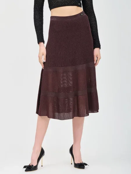 Спідниця Elisabetta Franchi коричнева