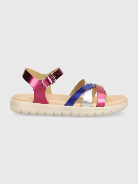 Geox sandály SANDAL SOLEIMA fialové