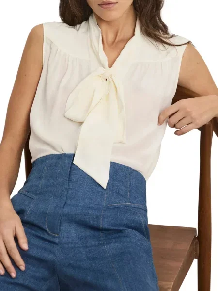 Bluză Veronica Beard alb