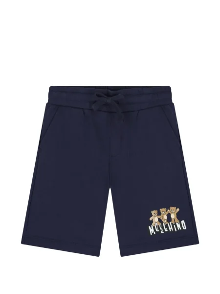 Szorty dziecięce Moschino niebieskie