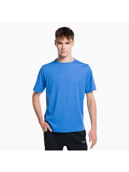 Мъжка тениска Calvin Klein palace blue синьо