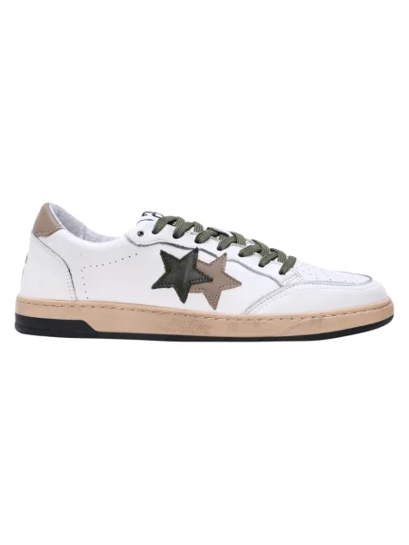 Sneakersy 2star skórzane białe