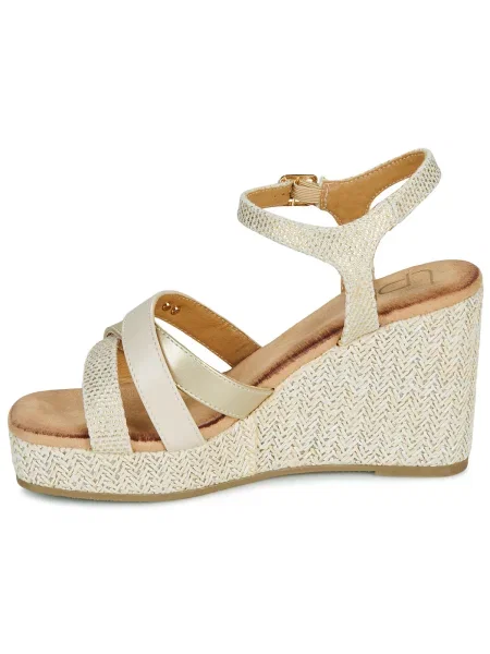 Pantofi Les Petites Bombes auriu