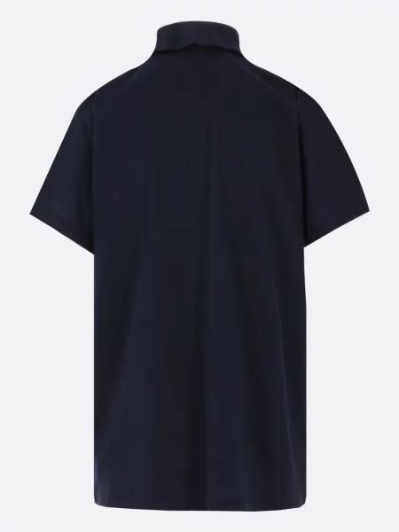 Polo Balenciaga albastru