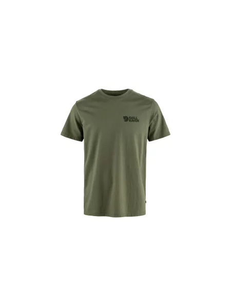 Fjällräven Heavy Classic T-shirt M Mężczyźni Koszulki Fjällräven Size: S zielony