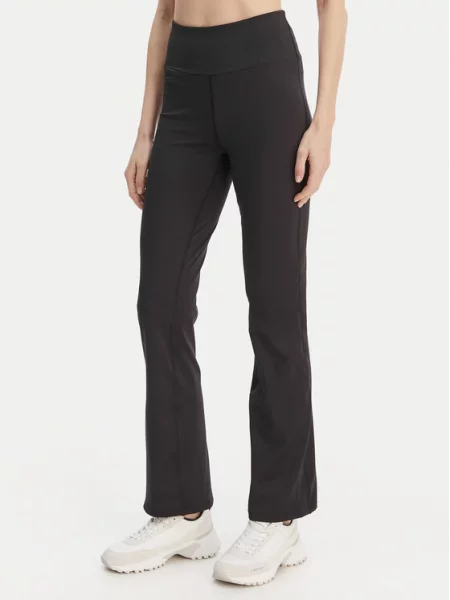 Leggings Calvin Klein Performance evazate negru