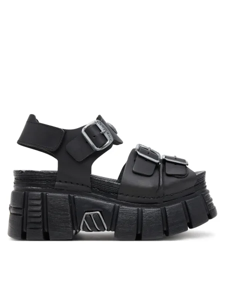 NEW ROCK Sandale negru