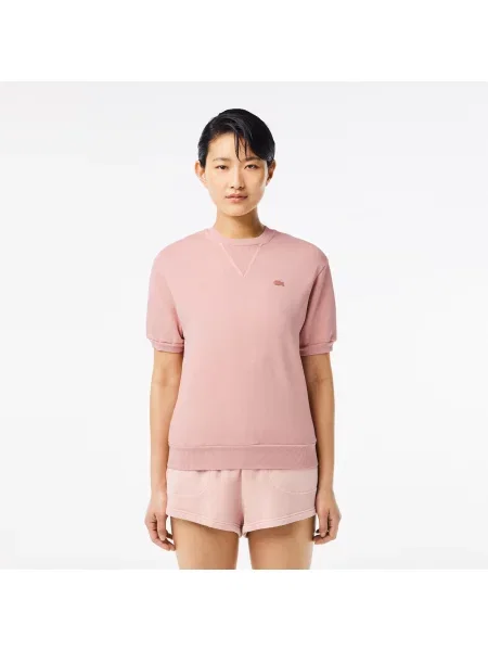 Lacoste Koszulka Lacoste różowa