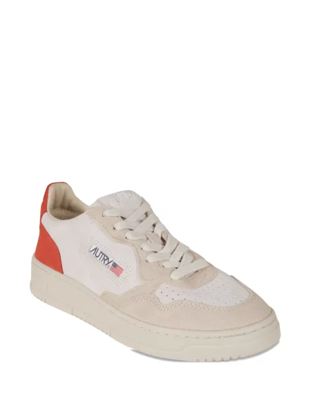 Sneakerși Autry cu șireturi din dantelă