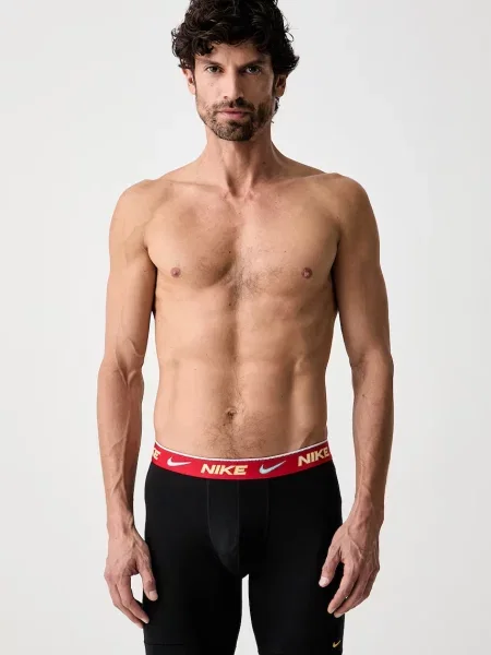 Nike priliehavé boxerky pánske s elastanom sivá