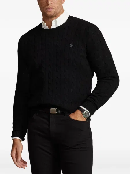 Șosete Polo Ralph Lauren cu broderie în carouri de flanelă verde