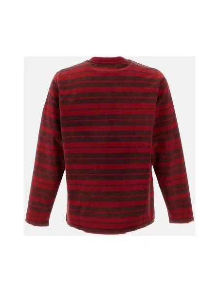 Sweter Arte Antwerp w paski czerwony