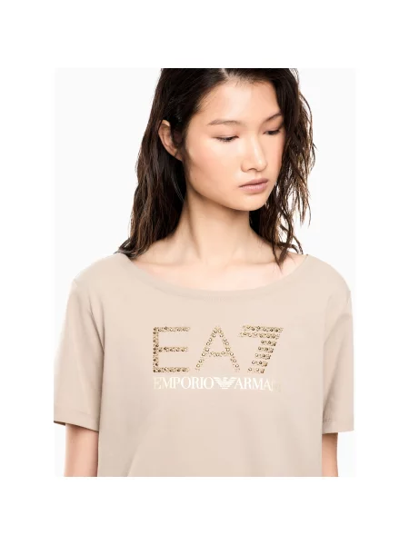 Tricou Emporio Armani Ea7 bej