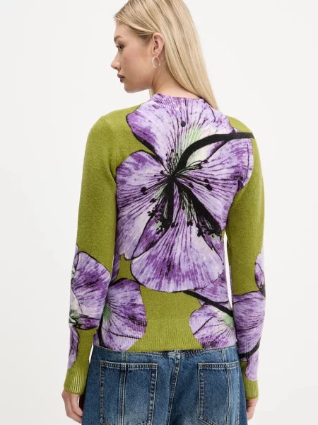 Desigual Pulover oliv / mai multe culori verde