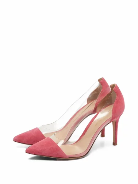 Pantofi cu toc Gianvito Rossi roz
