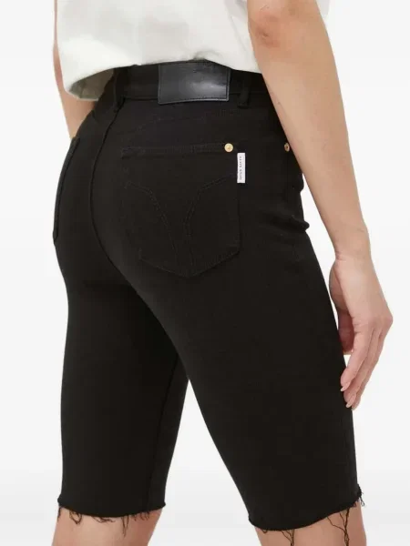 Pantaloni scurți din denim Miss Sixty negru