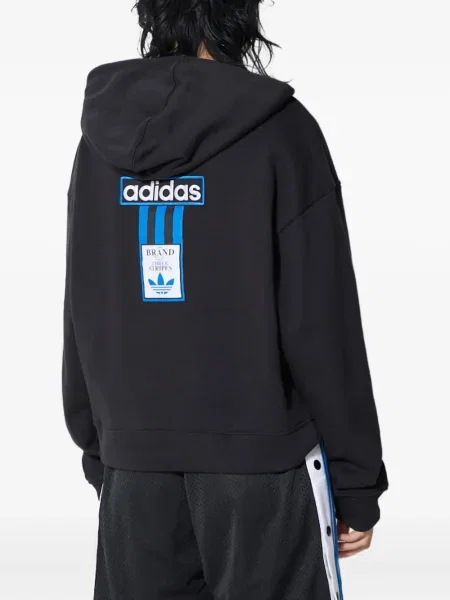 Pantaloni Adidas cu dungi de costum albastru