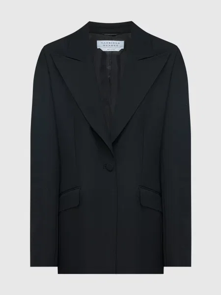 Жакет Leiva з вовни Gabriela Hearst чорний