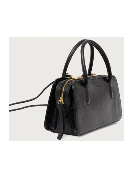 Pollini torebka crossbody skórzana czarna
