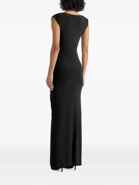 Rochie maxi Manière De Voir cu volane negru