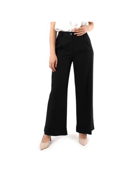 Pantaloni Crochè negru