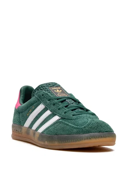 Zomšinės sportbačiai Adidas Gazelle žalia