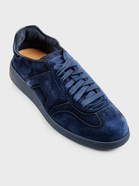 Кеды Santoni синие