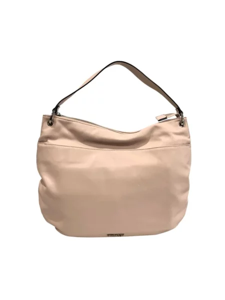 Torebka hobo Twinset skórzana różowa