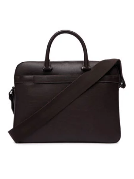 BOSS torba iz umetnega usnja Ray_RP_S doc case rjava