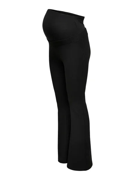 Only Maternity Pantaloni Nella' negru
