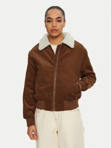 Wrangler Geacă bomber Aviator maro