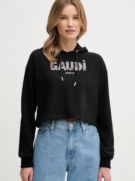 Bluză Gaudi cu glugă negru