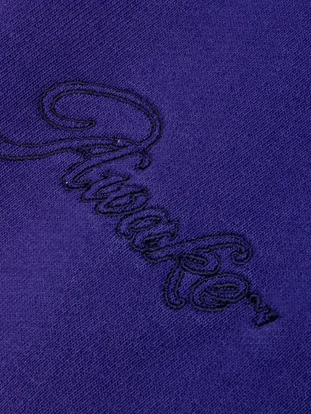 Pantaloni Awake Ny cu broderie violet