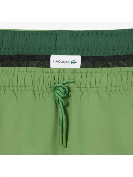 Шорты Lacoste зеленые