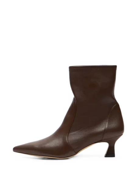 Cizme scurte Stuart Weitzman maro