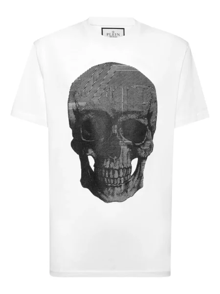 Tricou Philipp Plein alb